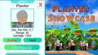 Planter 6 Star Showcase  All Star Tower Defense [upl. by Doreg]