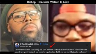 Bishop Hezekiah Walker Is Alive  Hezekiah Walker Death news is a hoax [upl. by Harbird272]