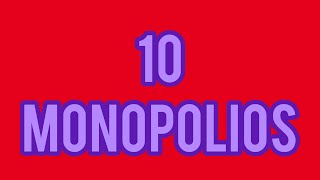 10 monopolios más grandes del mundo [upl. by Pilloff]