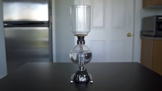 How to vacuum brew coffee with a Hario syphon  Sony A6400 [upl. by Cerell751]