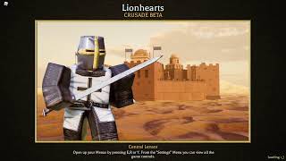 ROBLOX Lionhearts Crusade Region Battle of Sicily 1 [upl. by Airotciv292]