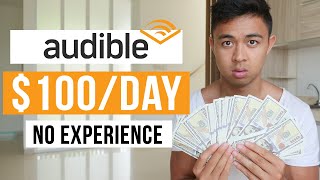 How To Make Money Online With Audible in 2024 For Beginners [upl. by Enaid]