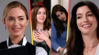 The Devil Wears Prada Anne Hathaway and Emily Blunt Revisit Their Most ICONIC Lines [upl. by Rafe321]