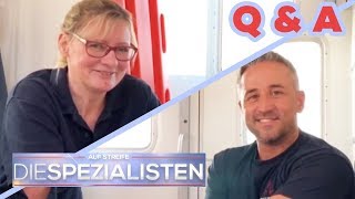 QampA mit Birgit Maas und Franco Fabiano  100000 AbonnentenSpecial  Die Spezialisten  SAT1 [upl. by Atikaj]