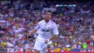 CRISTIANO RONALDO FIRST GOAL FOR REAL MADRID [upl. by Levitt943]