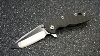 Hinderer Titanium XM18 3quot S35VN Kevin John [upl. by Anoniw506]