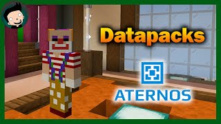 Como poner DATAPACKS en ATERNOS  DATA PACKS para MINECRAFT Server [upl. by Ardnaed]