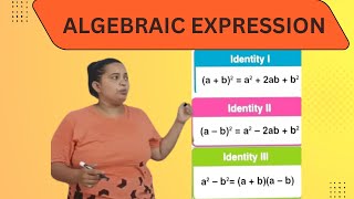 Algebraic Expression  Algebraic Identities [upl. by Agustin]