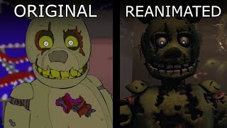 So many guards I can…  Original vs Reanimated FNaF SFM [upl. by Senior278]