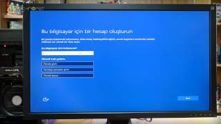 UEFI Windows 10 Kurulum Rehberi [upl. by Suoicerp]