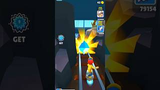 Subway surfers new update gameplay op moment speed😱subwaysurfers gaming trending shortsfeeds [upl. by Wallack]