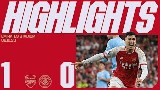 HIGHLIGHTS  Arsenal vs Manchester City 10  Martinelli returns to win it [upl. by Blasien]