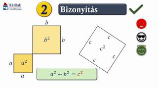 Pitagorasz tétel és bizonyítása [upl. by Daveda]