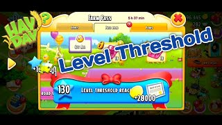 HayDay  Level Threshold update Level 130 [upl. by Iain563]