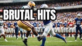 Hardest Football Hits Ever [upl. by Marek547]