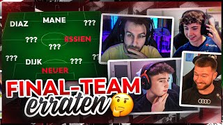 ERRATE die LEGENDÄRE STARTAUFSTELLUNG ⚽🤔 [upl. by Elyac]