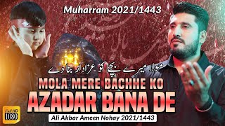 Nohay 2021  Azadar Bana De  Ali Akbar Ameen Nohay 2021  New Noha 2021  Muharram 1443 [upl. by Somerset]