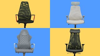 Are The Ikea Gaming Chairs Worth It HUVUDSPELARE vs UTESPELARE vs MATCHSPEL vs JÄRVFJÄLLET [upl. by Cortney891]