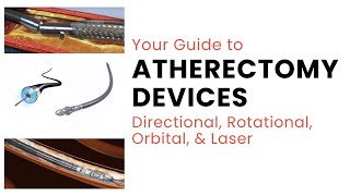 Your Guide to Atherectomy Devices  Directional Rotational Orbital amp Laser [upl. by Eecram]