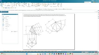 Development of Lateral Surfaces of Solids Pentagonal Pyramid 02 [upl. by Moseley]