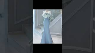 viral latest gown dress trending fashion 2024 attractive 😍😍😍😍 [upl. by Xirdnek]