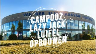 Campooz Lazy Jack Trekking luifel opbouwen [upl. by Adnolaj]