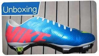 Nike Mercurial Vapor IX Neptun Blue FG  RIBERY Boots  Unboxing [upl. by Larochelle]