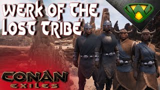 Where to find Werk of the Lost Tribe Armorer  Conan Exiles 2020 [upl. by Elleuqar]