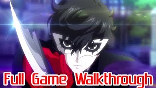 Persona 5 Strikers Full Game Walkthrough No Commentary 4K 60FPS [upl. by Aihselat]