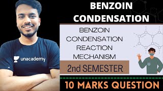 benzoin condensation  benzoin condensation reaction mechanism  benzoin Condensation b pharmacy [upl. by Gruchot]