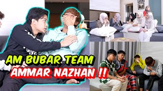 AM BUBAR TEAM AMMAR NAZHAN   ELLY amp HAKIM PUNCA [upl. by Ainit]