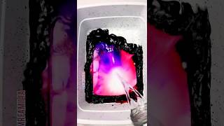 Pouring Colorful Dyes 👆 full video linked 💕💜 asmr pouring satisfying [upl. by Ranson]