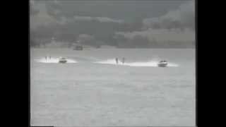 News Report  Wade Bennetts 1995 Water Ski Racing Accident [upl. by Higginbotham]