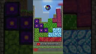 MINECRAFT shorts blender puzzle tetriseffect tetris games satisfying gaming minecraft [upl. by Cassell]