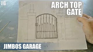 Metal Arch Top Gate  JIMBOS GARAGE [upl. by Aztiram]