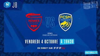 J8 I Nîmes Olympique vs FC Sochaux M en replay 11 I National FFF 20242025 [upl. by Yerffoj]