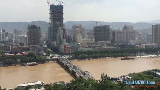 Lanzhou‘s Iconic Skyline  Breathtaking Views on the Yellow River the City Core and its Mountains [upl. by Dronski276]