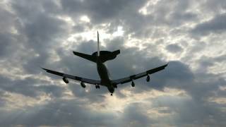 NATO E3A AWACS TampG at GKE [upl. by Nezam]