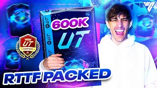 INSANE RTTF CARD PACKED 600K PACK FUT CHAMP REWARDS [upl. by Schrick]