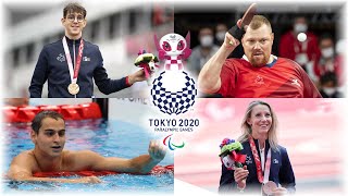 Tokyo 2020  Revivez toutes les médailles françaises aux Jeux Paralympiques [upl. by Anawot]