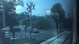 NJ Transit HD 60fps Train 6628 Morristown Line New York Express Full Ride  Dover to NYP 8718 [upl. by Yenittirb802]