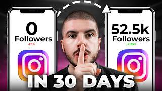 How I Gained 50000 Followers In 1 Month 9 Easy Steps [upl. by Salsbury]