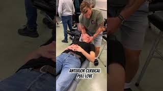 Anterior cervical pull move kiropraktor naprapat chiropractor brainbased [upl. by Devan]