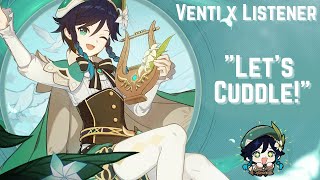 Lets cuddle  Venti x Listener  M4A  ASMR  Genshin Impact [upl. by Harias129]