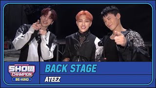 ENG SUB SHOW CHAMPION Backstage EP216  ATEEZ cut [upl. by Ylrebnik781]