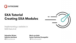 SXA Tutorial Series ep14 Creating Modules [upl. by Salazar]