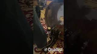 Duallist D4 drum pedal duallist drumlessons [upl. by Ecirtemed]