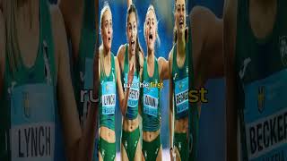 Ireland Womens 4x400m Relay Team at the Paris Olympics [upl. by Nnyleve329]