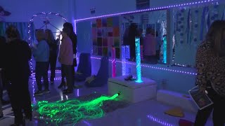 Autism sensory rooms opens inside Donnie Bickham Middle School [upl. by Narok]