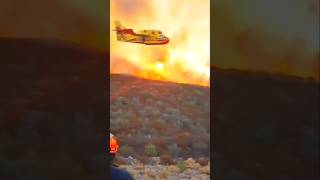 Unbelievable Firefighting Plane Technology 💧🔥 Innovation firefighter [upl. by Eciruam]